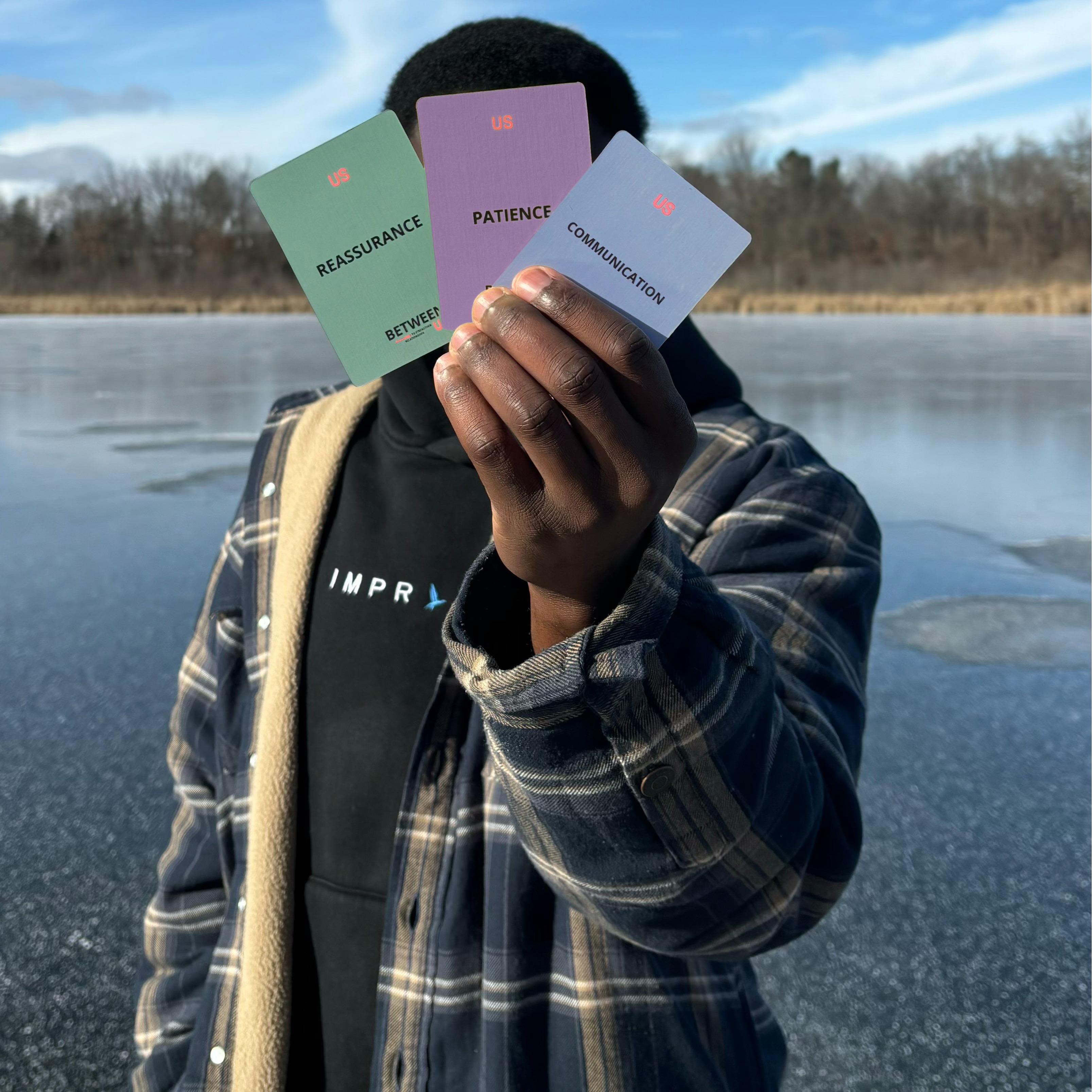 BETWEEN US CARD GAME